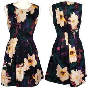 Vince Camuto Floral Print Dress